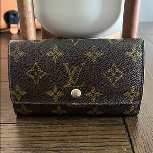 Louis Vuitton Dark Brown Monogram Wallet